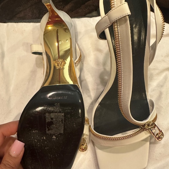 Versace heels white - Picture 4 of 11